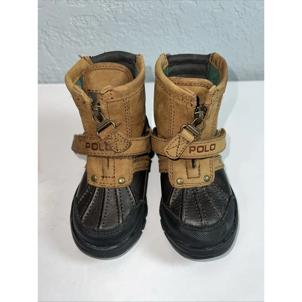 Ralph Lauren Preschool Conquest HI Boots Toddler Polo Boots‎ KIDS Size 6